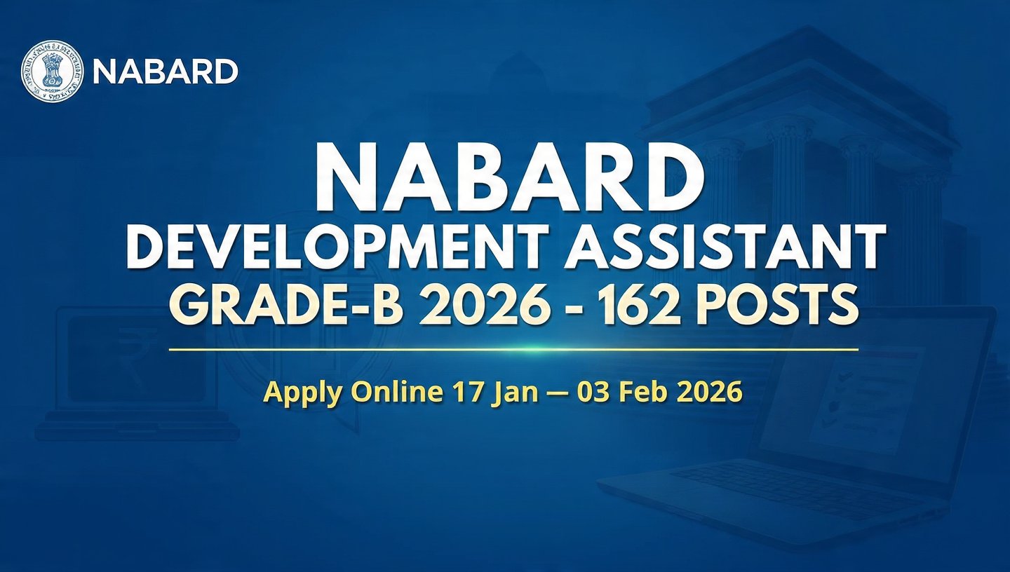 NABARD Development Assistant Grade-B Recruitment 2026