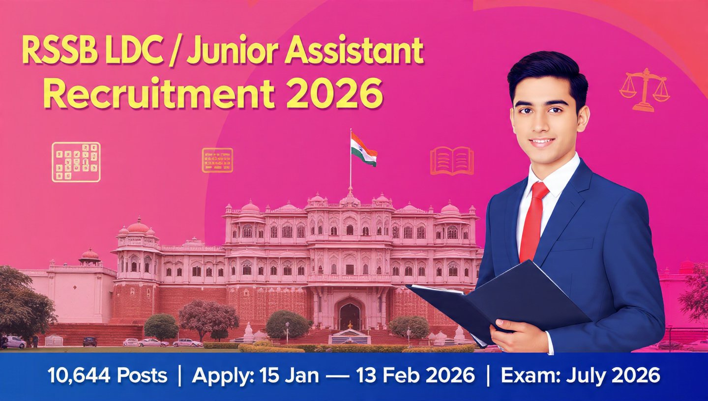 RSSB LDC Junior Assistant Recruitment 2026