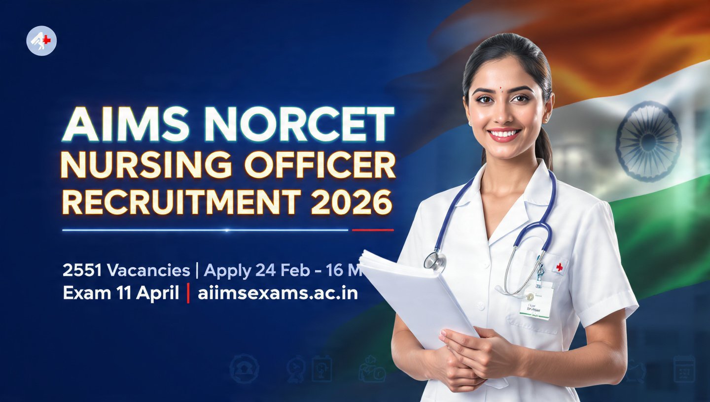 AIIMS NORCET 10th Nursing Officer Recruitment 2026