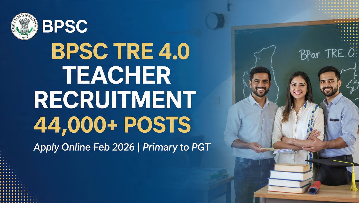 BPSC TRE 4.0 School Teacher Recruitment 2026