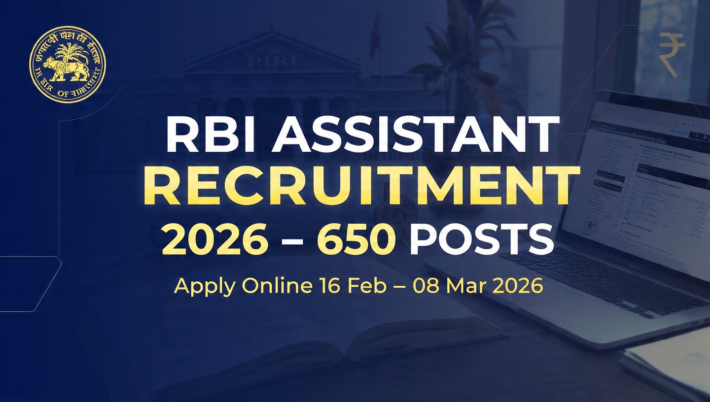 RBI Assistant Recruitment 2026