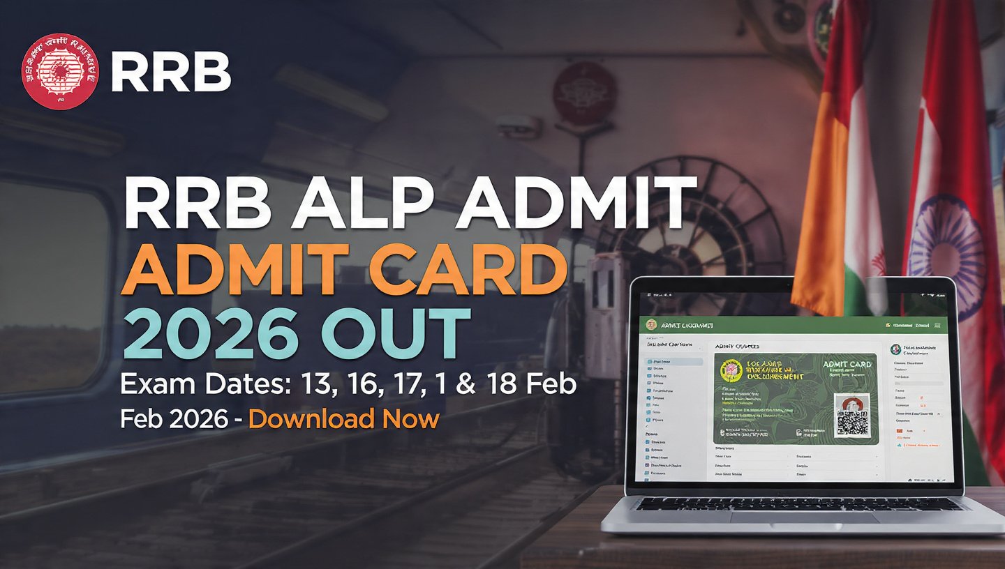 RRB ALP Admit Card 2026