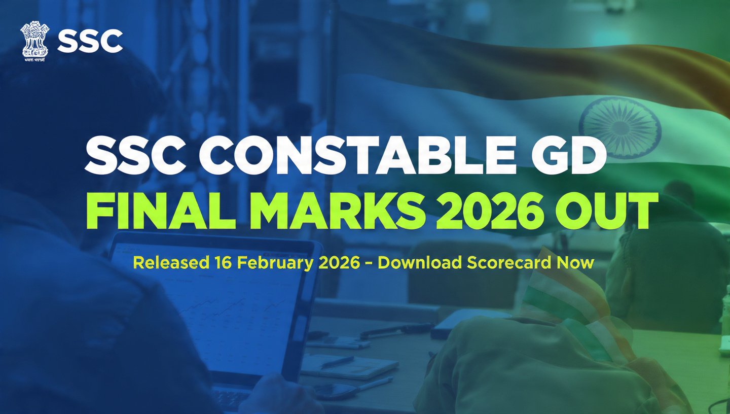 SSC Constable GD Final Marks 2026