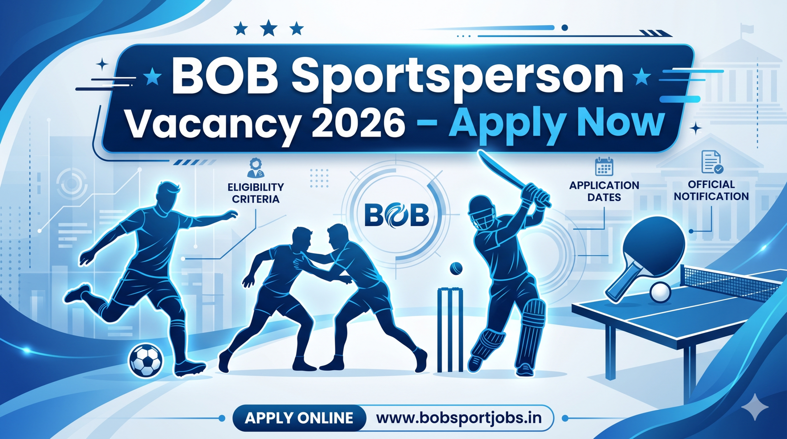 BOB Sportsperson Vacancy 2026