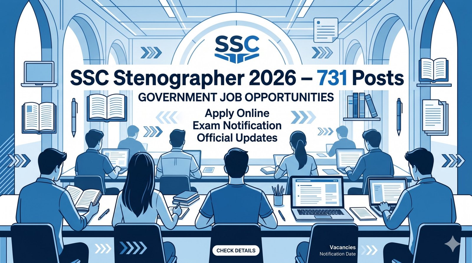 SSC Stenographer Recruitment 2026